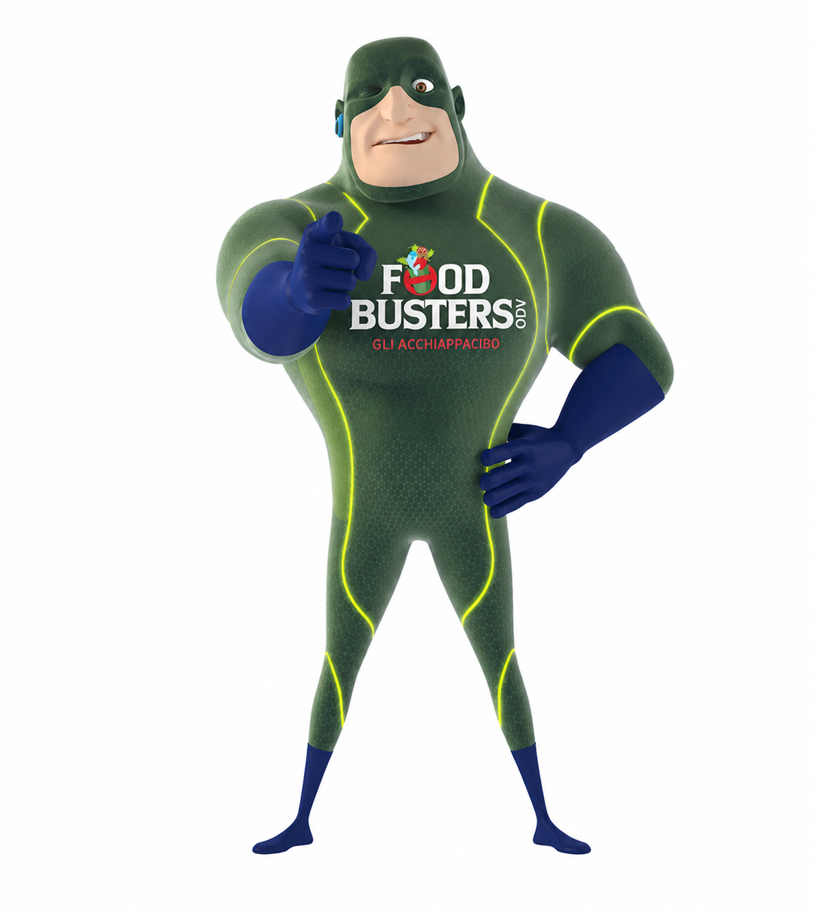 Volontari Foodbusters impegnati nel recupero alimentare